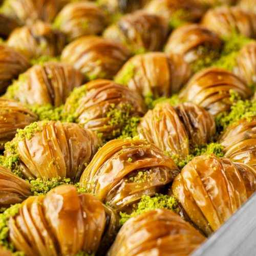 Midye Desenli Baklava